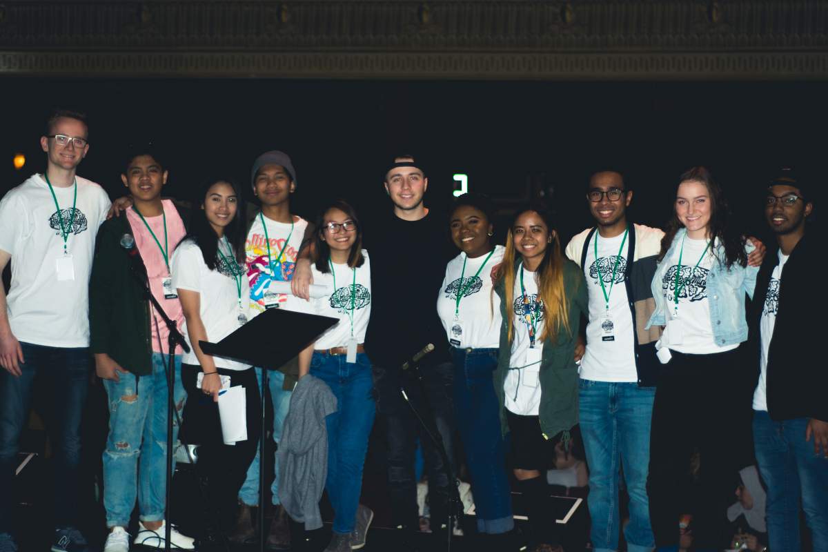 Peace of Mind Canada founder Loizza Aquino and a group of mental health speakers and advocates join together to erase mental health stigma.
