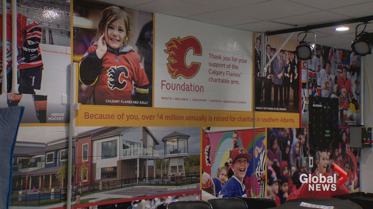 The Calgary Flames Foundation is refuting claims it doesn't give enough of the money it raises back to the community. 