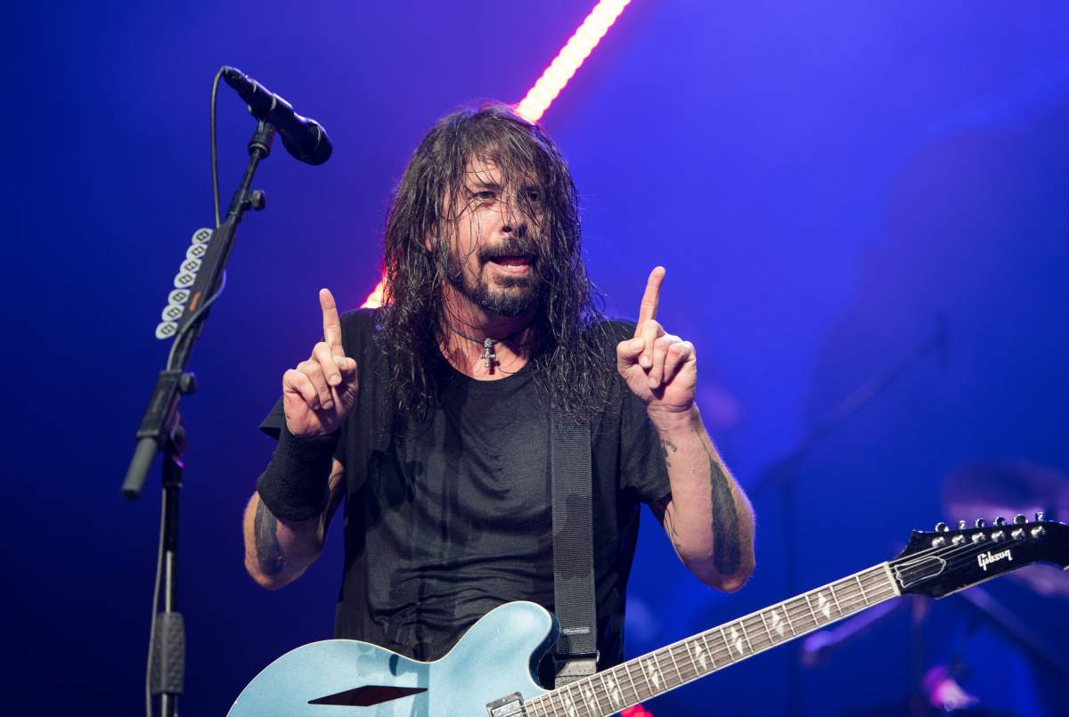 Dave Grohl of Foo Fighters performs at Madison Square Garden on July 16, 2018, in New York City.