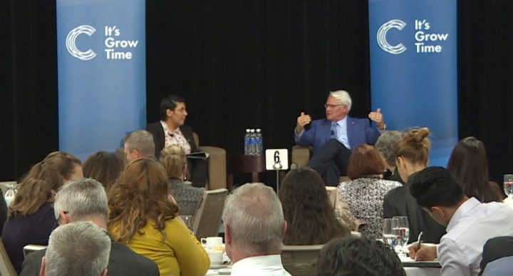 Former B.C. premier Gordon Campbell and Calgary Chamber CEO Sandip Lalli discuss a potential 2026 Olympic bid.