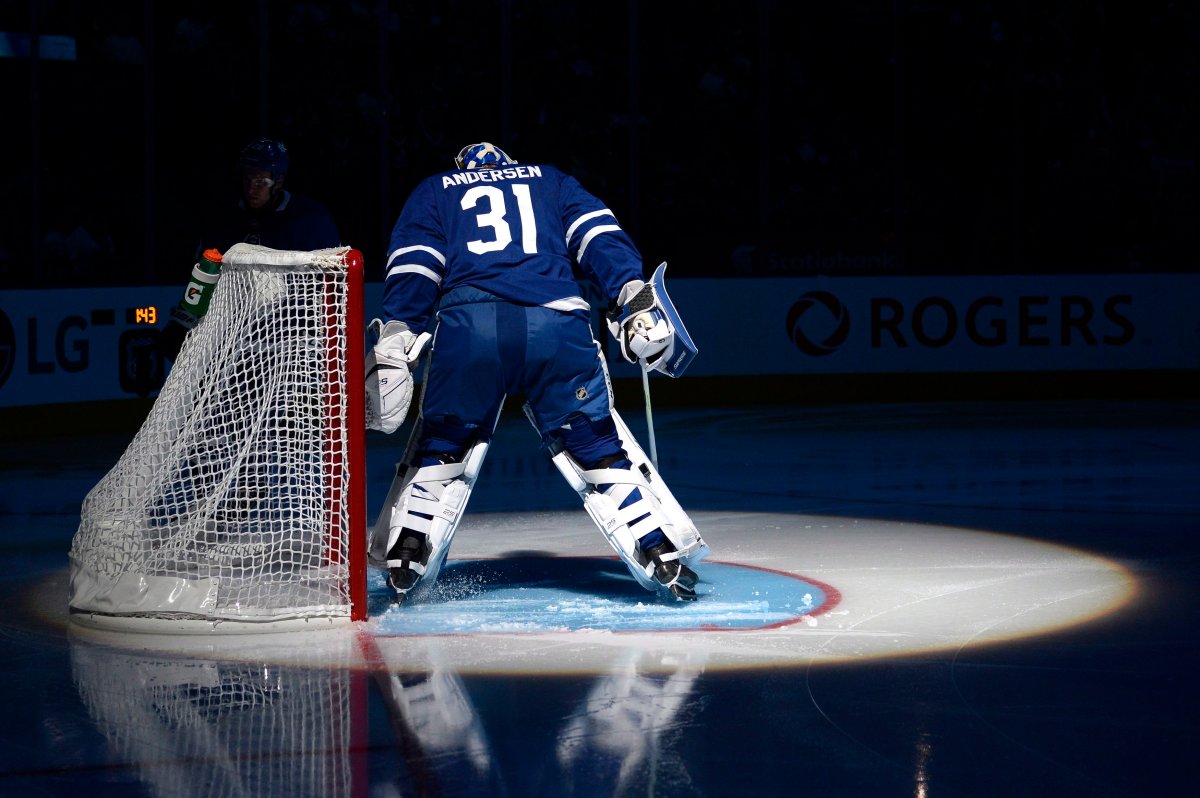 Toronto Maple Leafs' goalie Frederik Andersen and his teammates are preparing for what many people believe will be an exciting season.