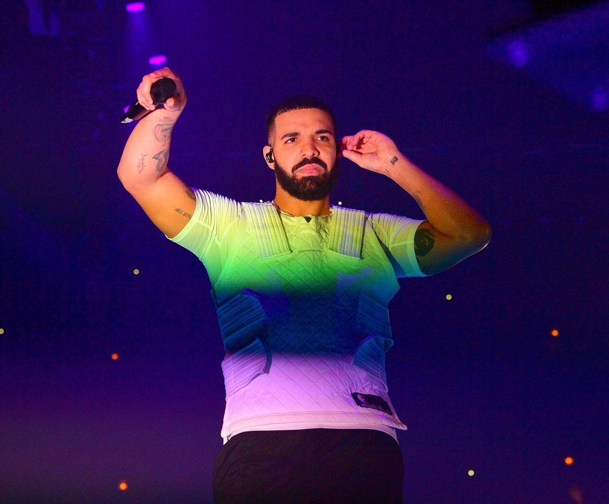 Drake performs in Concert at Aubrey & The Three Amigos Tour - Chicago, Illinois at United Center on Aug. 17, 2018 in Chicago, Illinois.