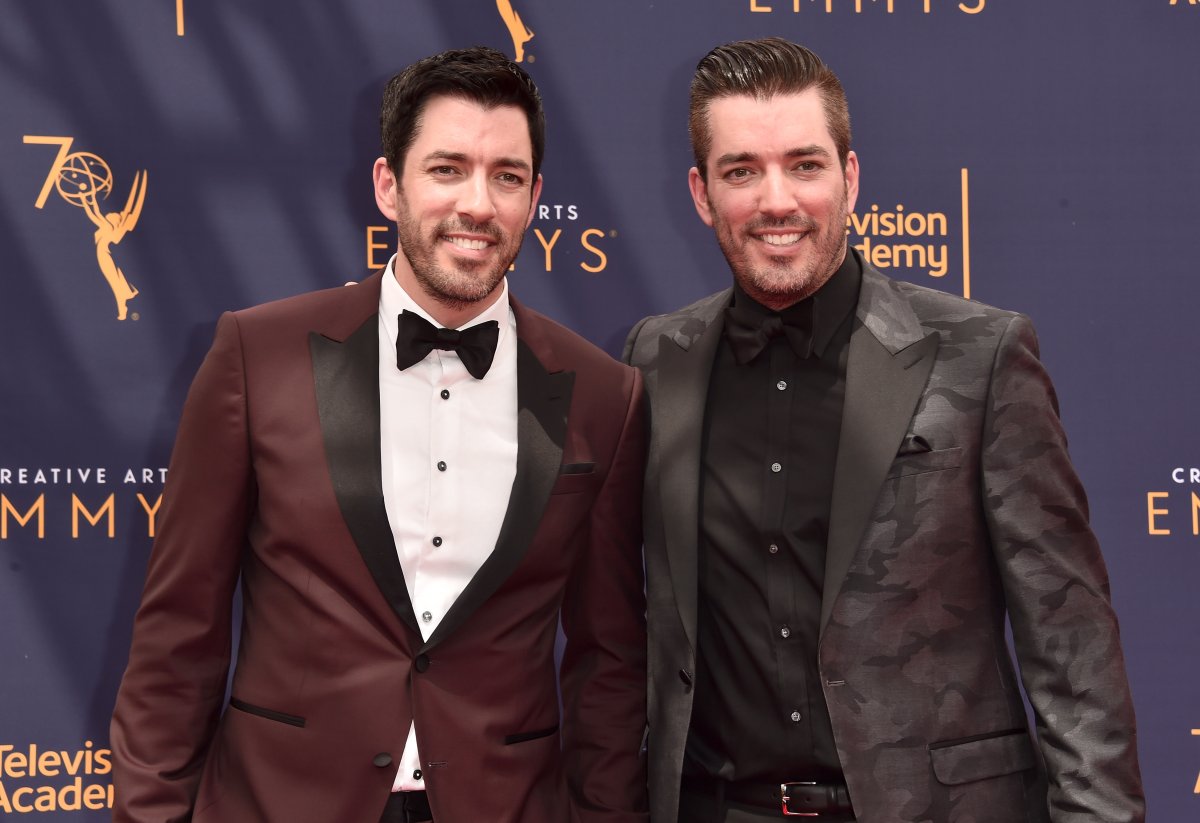 Drew Scott and Jonathan Scott attends the 2018 Creative Arts Emmys Day 2 at Microsoft Theater on Sept. 9, 2018 in Los Angeles, California.  