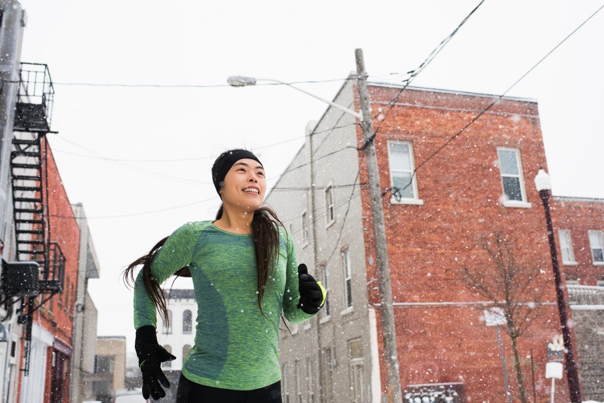 Winter hibernation doesn't have to include skipping a workout. 