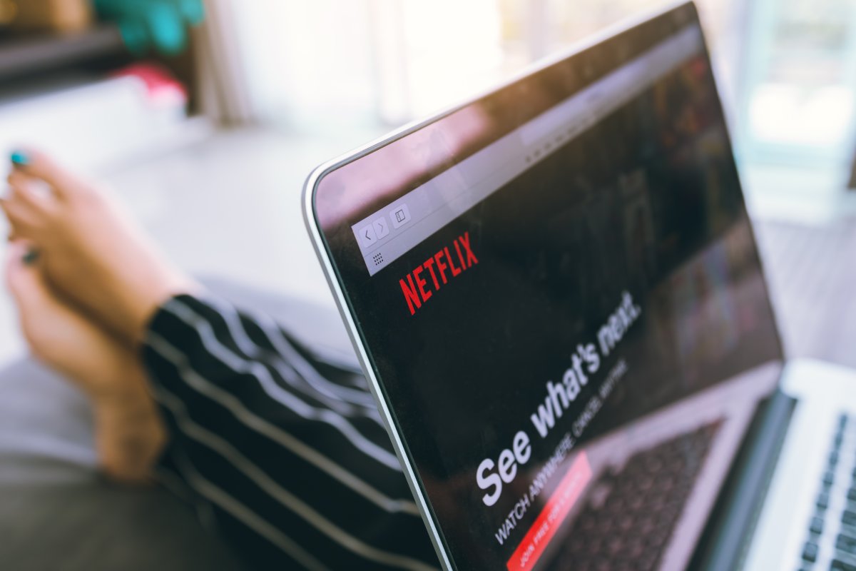 March 31, 2018 : Close up Netflix website in laptop screen. Netflix being popular internationally.