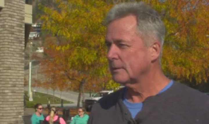 It'll be luck of the draw in deciding who'll be mayor of Peachland after two candidates tied for first. Pictured is Harry Gough, who is challenging Cindy Fortin to be mayor. Both finished with 804 votes.