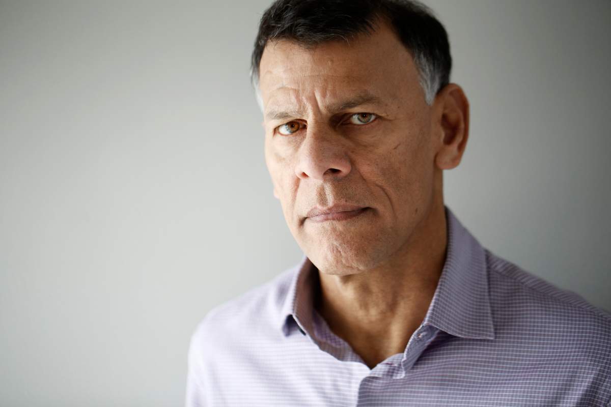 Hassan Yussuff, Canadian Labour Congress president, at Third Floor York in Ottawa March 7, 2016. Photo by Blair Gable