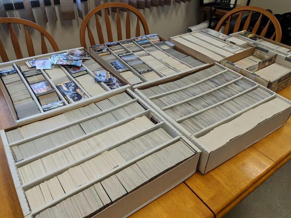 Stonewall RCMP found over 10,000 stolen hockey cards during an unrelated investigation for stolen goods.