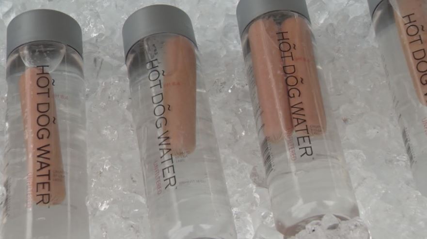 At $37.99, Hot Dog water claims to increase brain function and reduce the aging process.