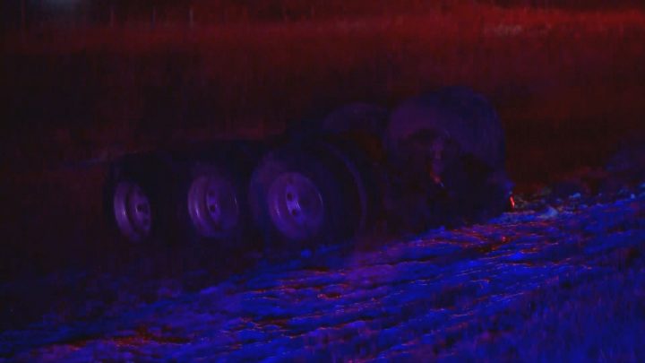 Three people were injured after a crash on Highway 22X and Highway 791 on Wednesday night, EMS said.