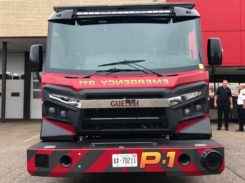 Guelph fire truck.