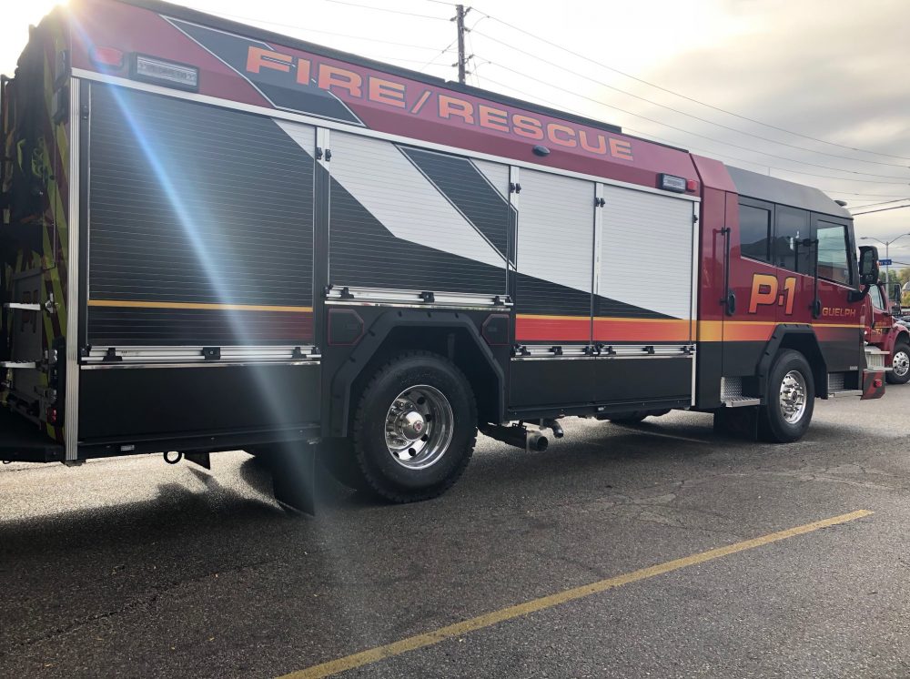 Guelph Fire Department puts new ‘Avenger’ pumper truck into service
