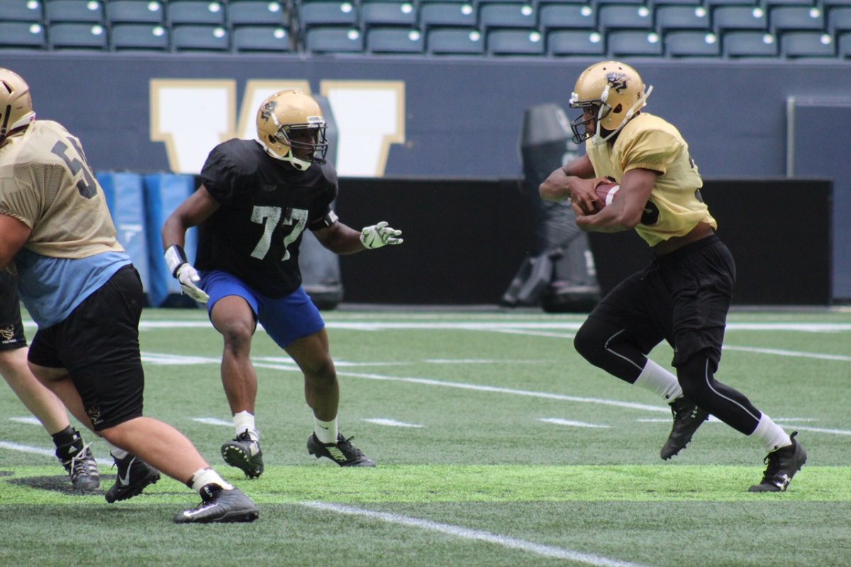 The Manitoba Bisons have moved up in the Canada West standings due to a technicality.