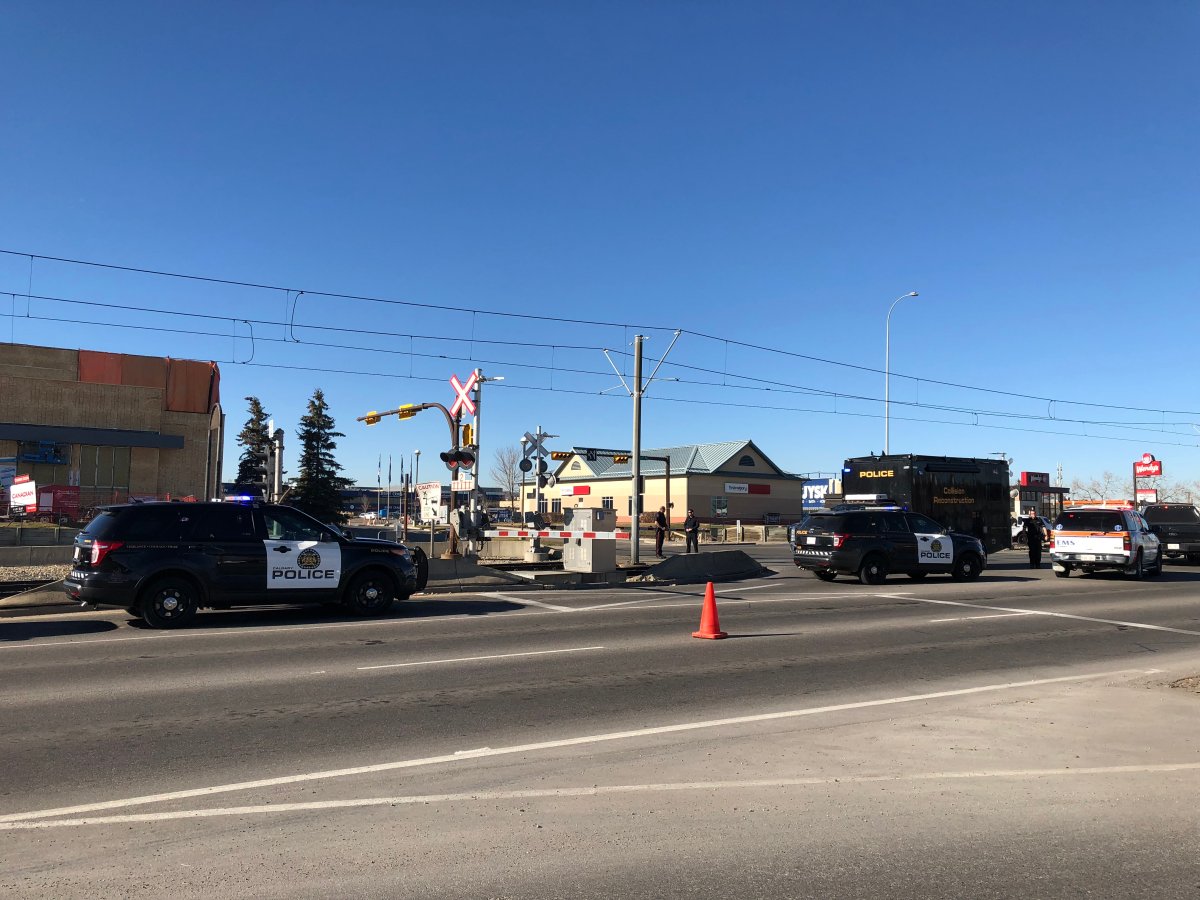 A man suffered life-threatening injuries in a CTrain collision near Marlborough Station on Tuesday, Oct. 23. 
