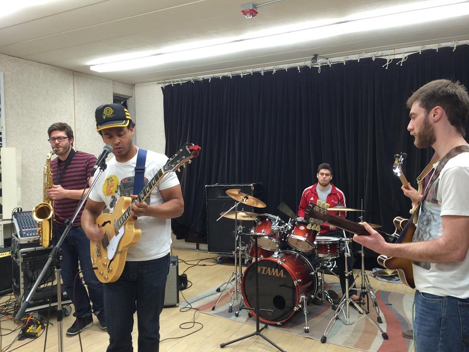 Jeremie and the Delicious Hounds will perform in the tailgate area.