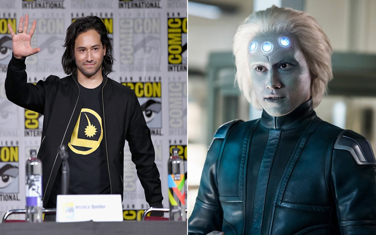 Canadian actor Jesse Rath, who plays Brainiac-5 on 'Supergirl.'.