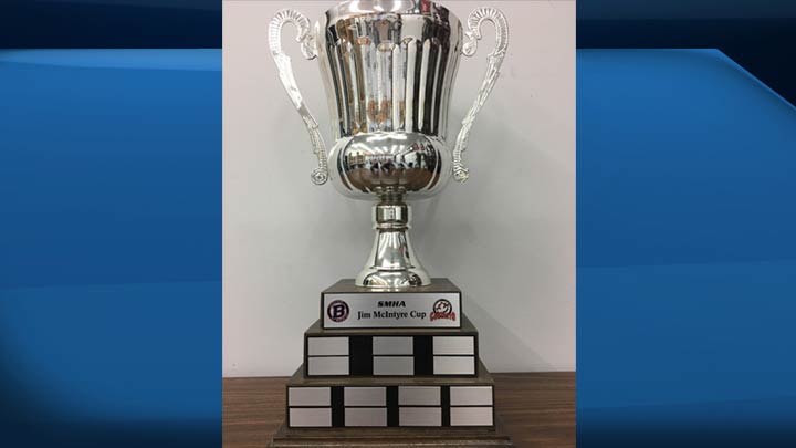 The Saskatoon Blazers and the Saskatoon Contacts will play each other annually for the Jim McIntyre Cup.