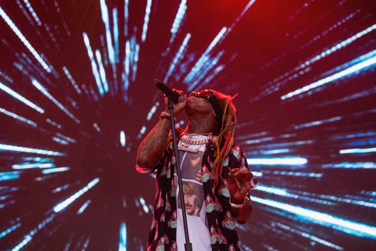 Lil Wayne performs onstage at the Austin City Limits Music Festival at Zilker Park on Oct. 13, 2018 in Austin, Texas.