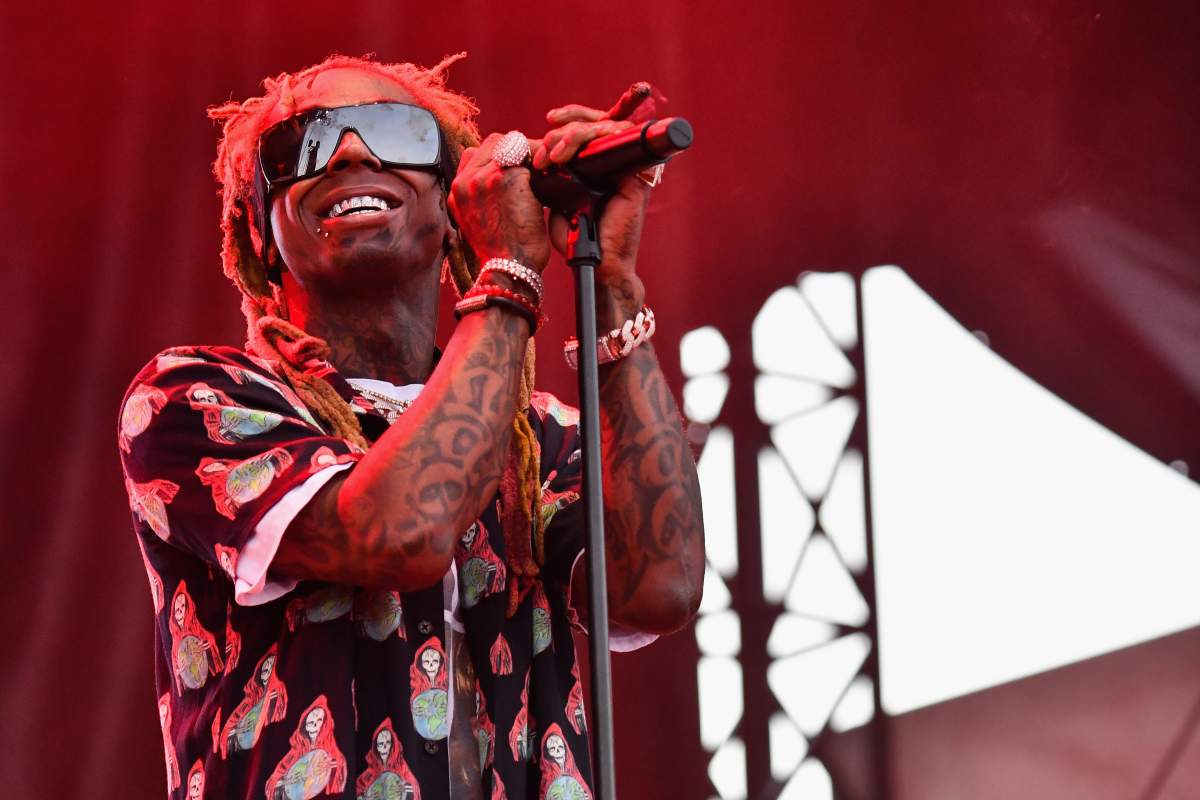 Lil Wayne performs during Austin City Limits Festival at Zilker Park on Oct. 13, 2018 in Austin, Texas.