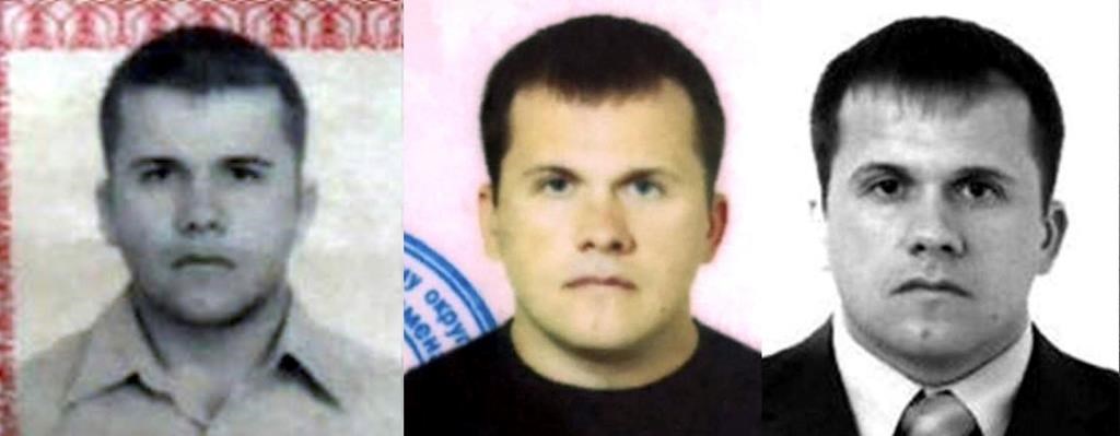 This undated handout image issued by Bellingcat shows photos of Dr Alexander Yevgenyevich Mishkin, the man the investigative website have alleged was who travelled to Salisbury under the alias Alexander Petrov, poisoned a Russian ex-spy and is a member of the Russian military intelligence agency GRU.