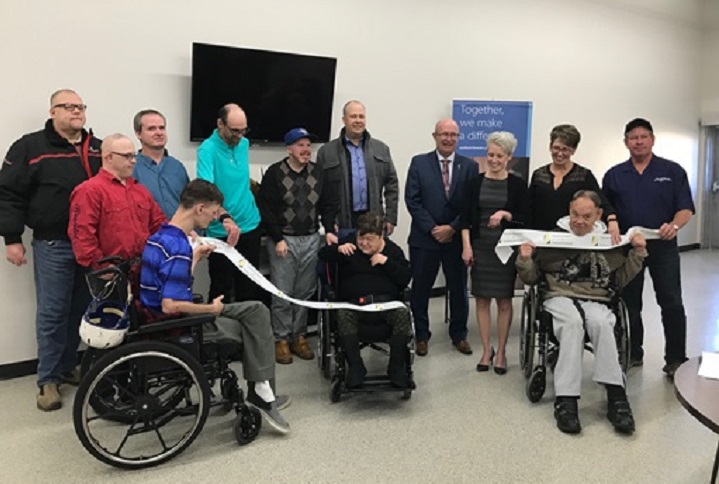 Dignitaries from across the province visited Langenburg on Thursday to celebrate the renovations made to the Langenburg and District Activity Centre.