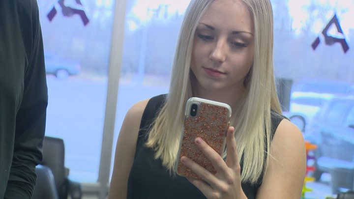 Kelli Lemstra hopes her mental health app helps others cope with bullying.