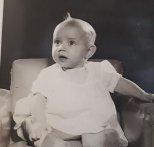 Baby photo of Monique Andrews