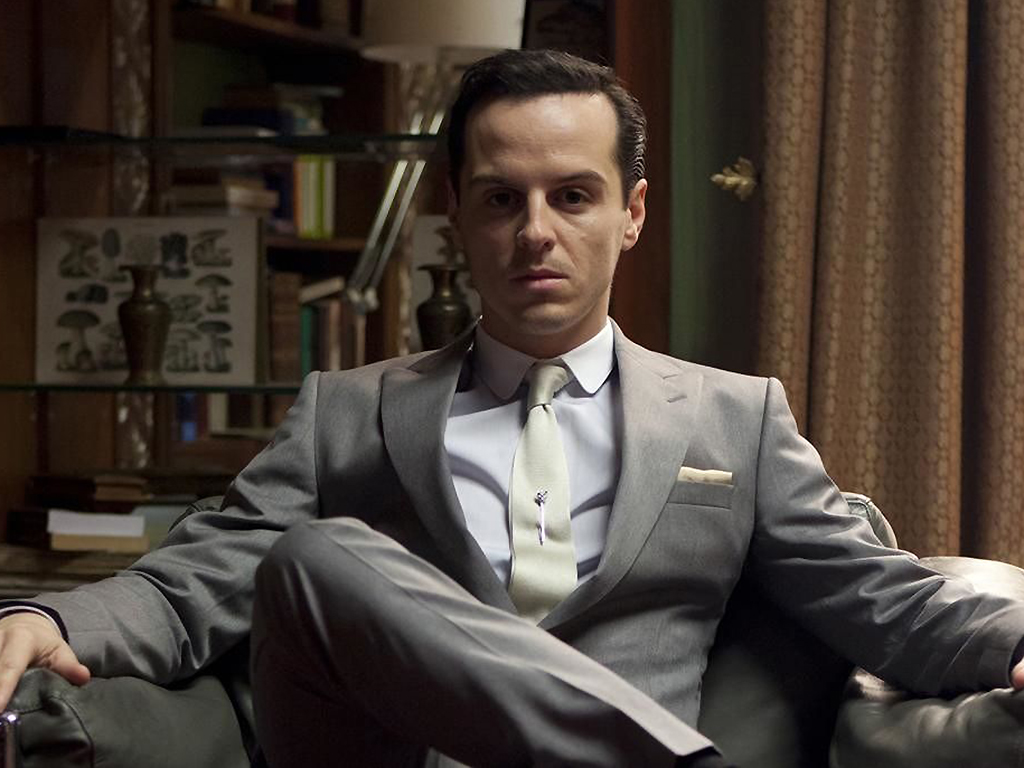 Andrew Scott stars as Moriarty in ‘Sherlock Holmes.’