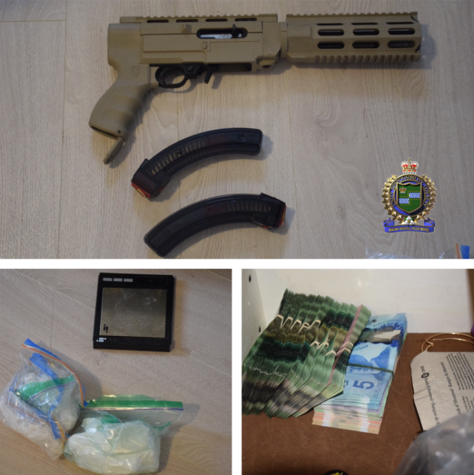 Drugs and weapons have been seized following an investigation in Niagara Falls. 