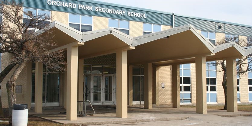 Hamilton police have investigated a disturbance involving students at Orchard Park Secondary School. 