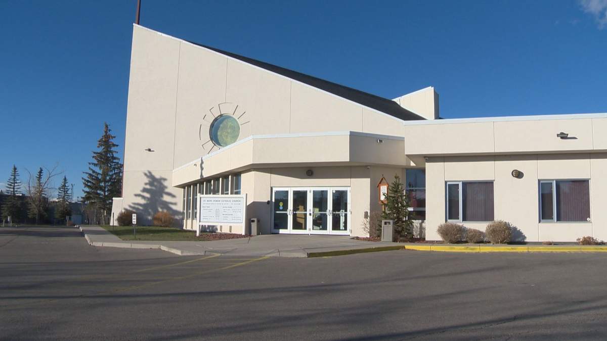 File: St. Mark's Parish in Calgary. 