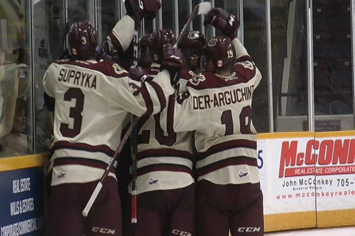 The Peterborough Petes earned an overtime victory over the Erie Otters on Thursday night at the Memorial Centre.