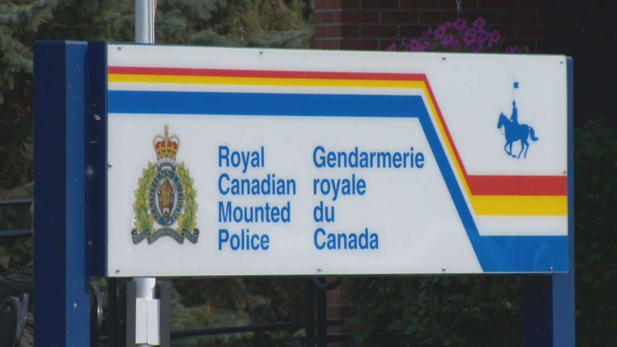 A sign outside an RCMP detachment.