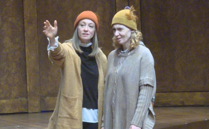 Local actors Myla Southward and Julie Orton take on the lead roles in “Rosencrantz and Guildenstern are Dead.”