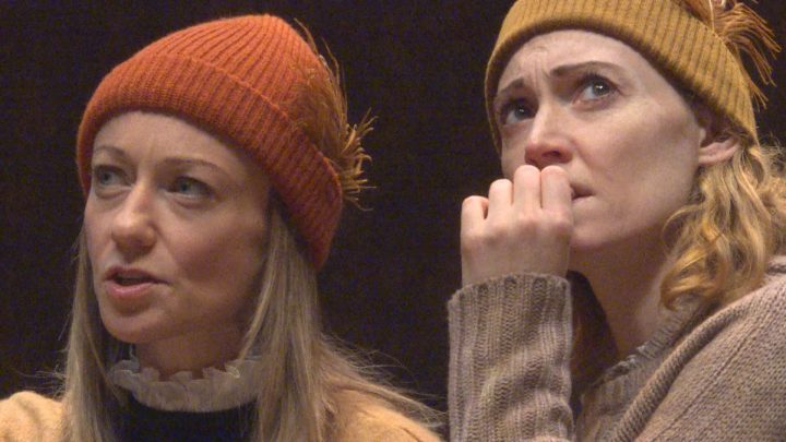 Local actors Myla Southward and Julie Orton take on the lead roles in "Rosencrantz and Guildenstern are Dead.".