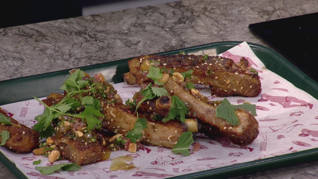 These delicious Vietnamese-style ribs can either be grilled or deep fried. 