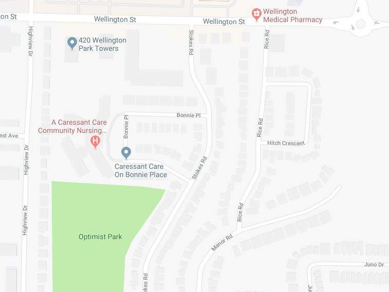 Emergency crews were called to a fire at a residence on Rice Road just before noon on October 11, 2018.