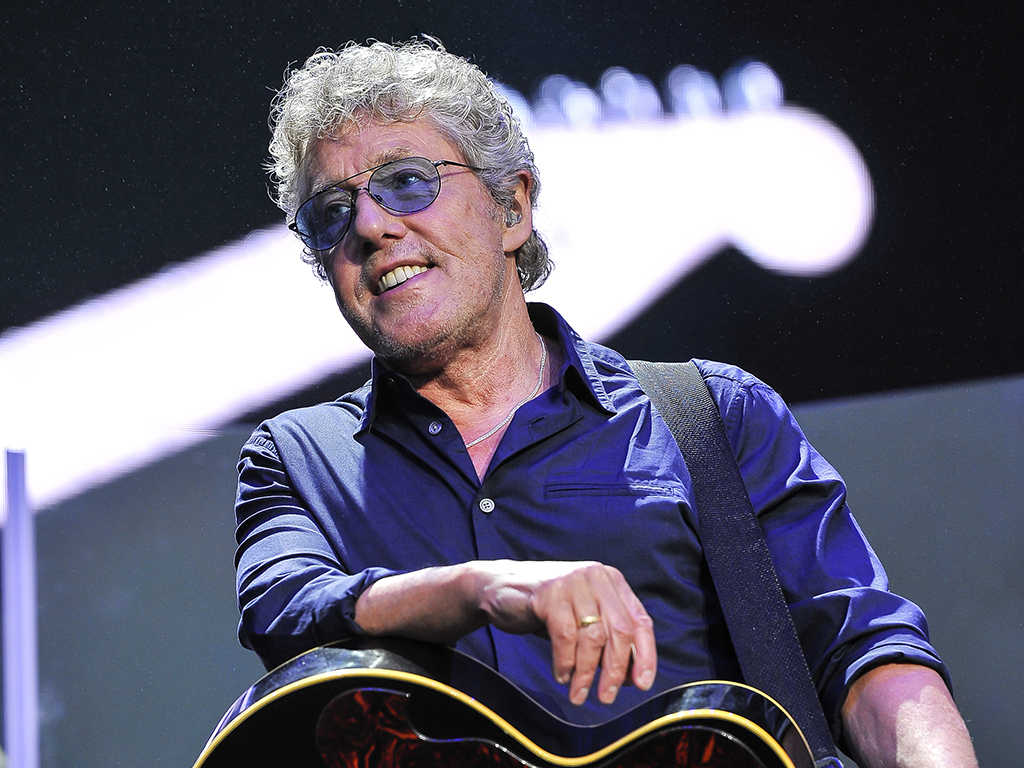 Roger Daltrey of The Who performs at Outside Lands Music.