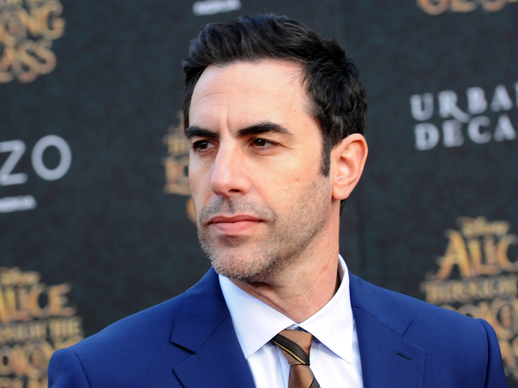 Sacha Baron Cohen arrives for the Premiere Of Disney's Alice Through The Looking Glass held at the El Capitan Theatre on May 23, 2016 in Hollywood, Calif.