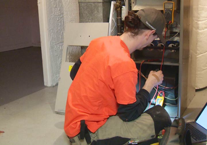 One of 270 homes in Saskatchewan received a free furnace tune-up on Tuesday through SaskEnergy and its network of plumbing and heating contractors.