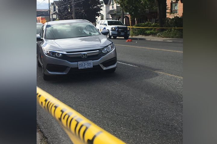 A man was struck by a vehicle near Victoria Park Avenue and Gerrard Street East on Friday, Oct. 12.