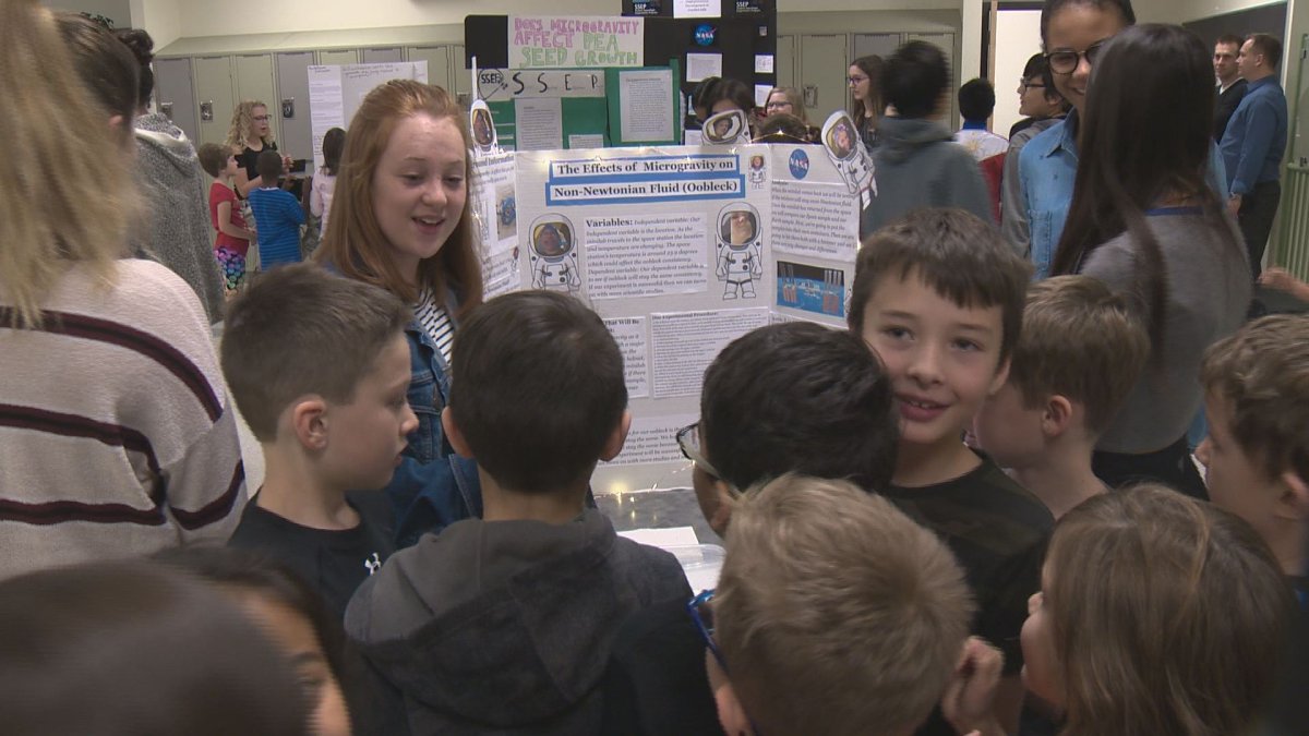 Edmonton students compete to have their science project head to