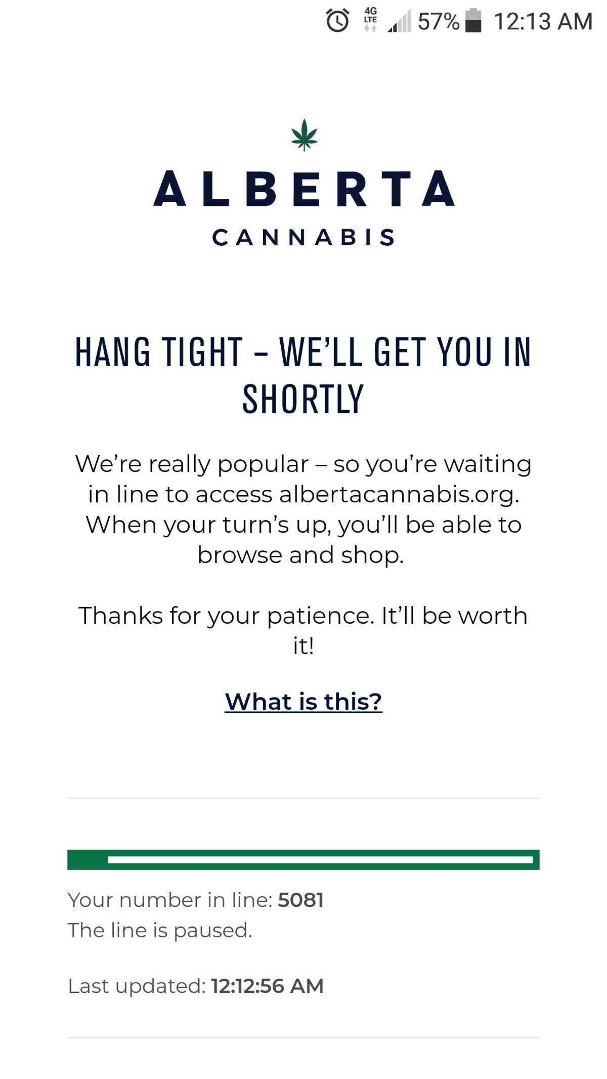 Edmonton marijuana enthusiasts line up at cannabis stores on legalization day - image