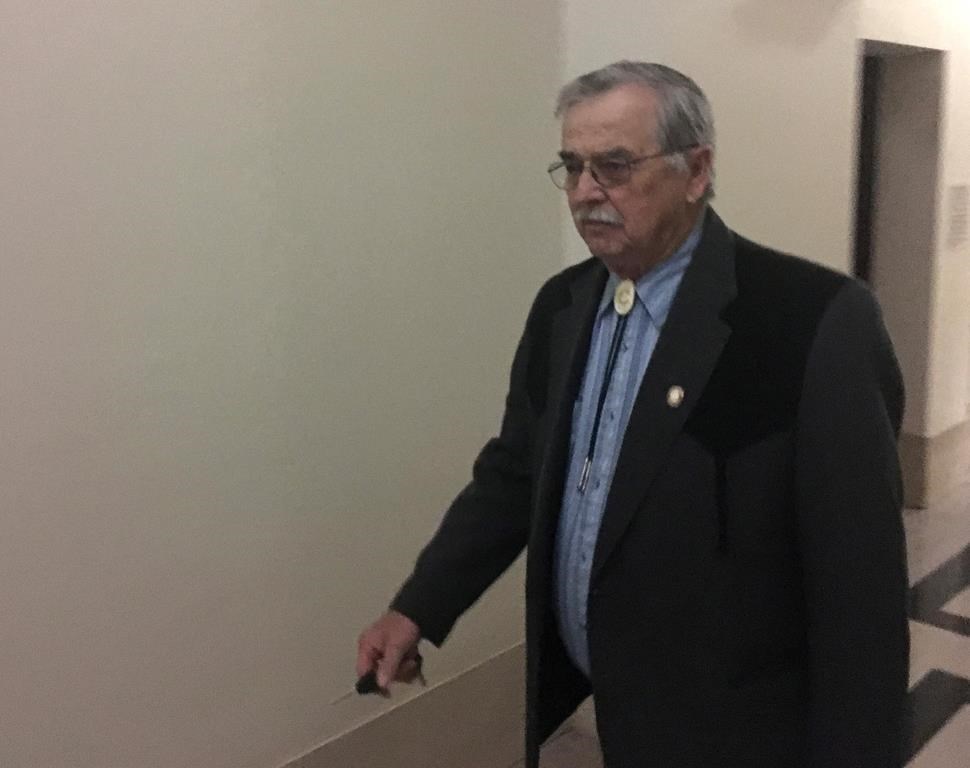 Cliff Graydon in Winnipeg Oct. 29.