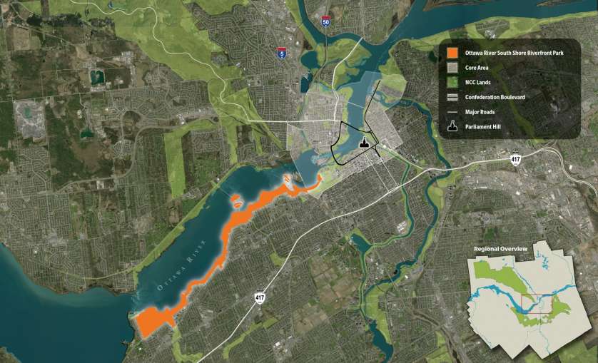 The National Capital Commission announced Wednesday that it is seeking the public’s help to name their new river-front park.