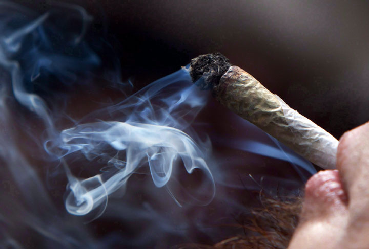 A teenager was found to be under the influence of pot by Manitoba First Nations Police.