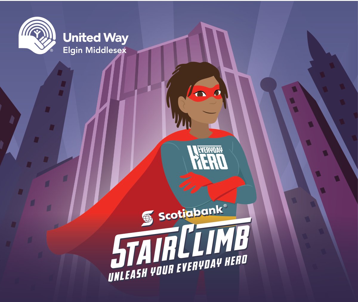United Way Scotiabank Stairclimb – Unleash your Everyday Hero! - image