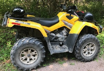 Nova Scotia RCMP say this ATV was stolen during the overnight hours on Sept. 25.