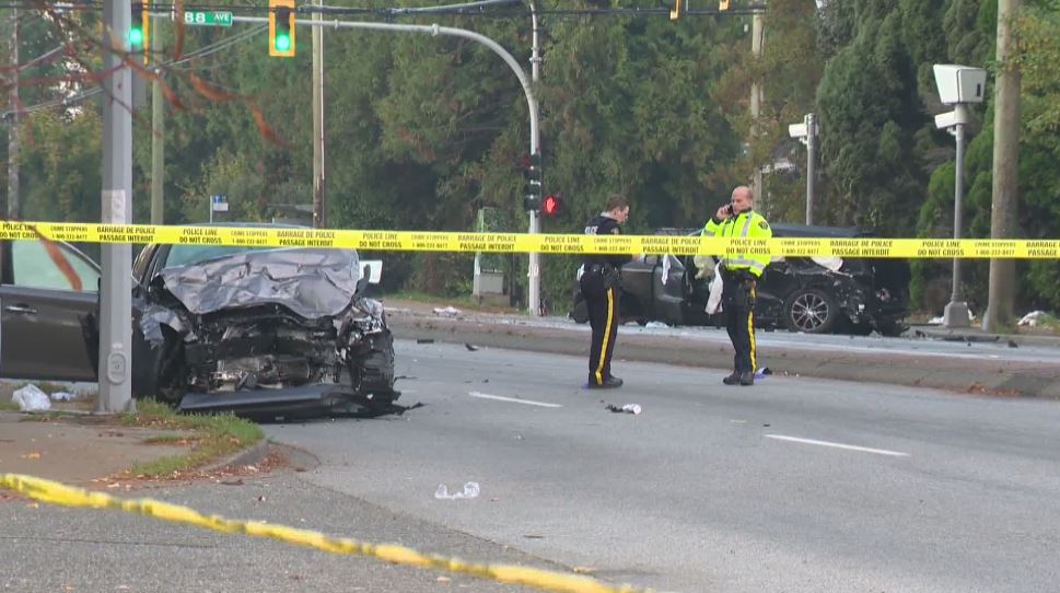 Surrey Crash Hospitalizes 3 With Serious Injuries Sunday Morning - BC ...