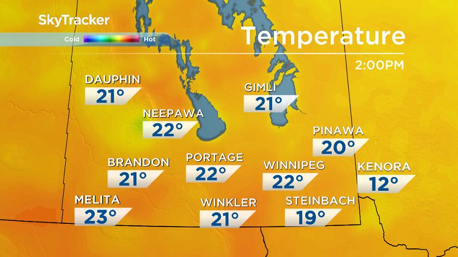 Temperatures in southern Manitoba soar to recordbreaking highs